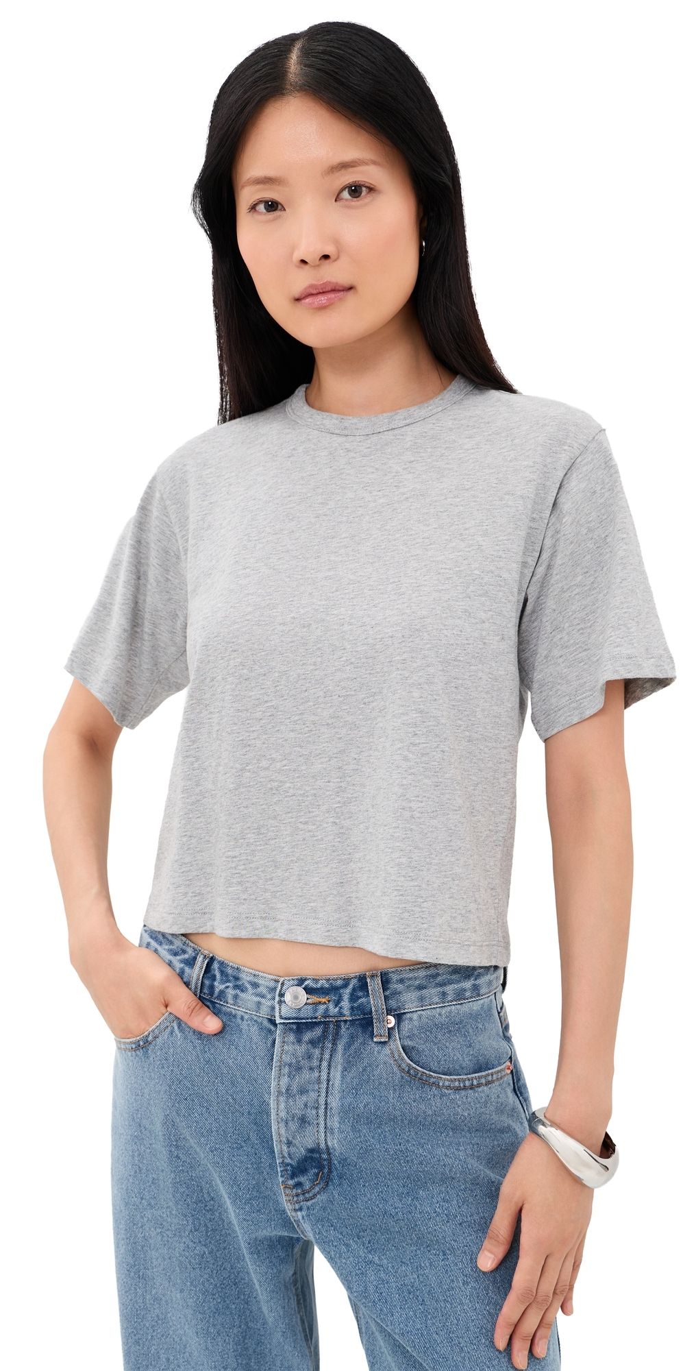 AYR The Practice Tee Heather Grey L