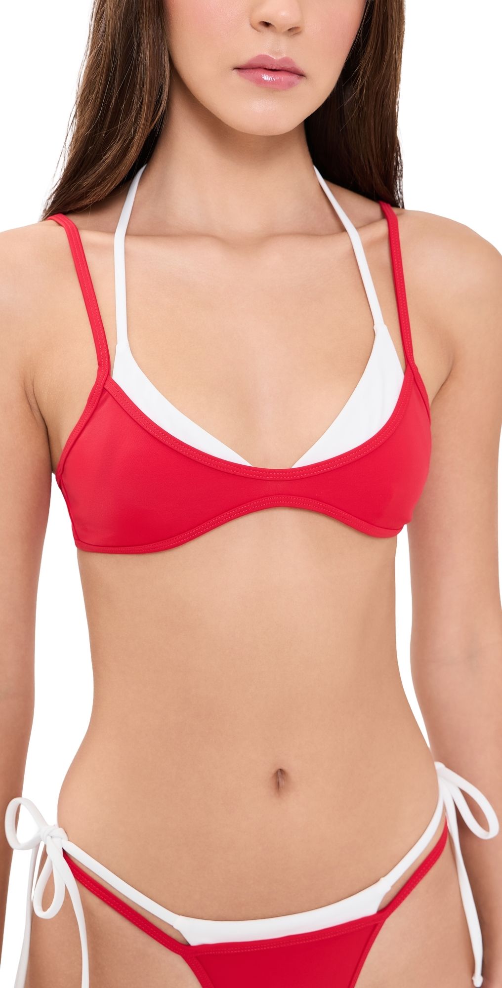 Lioness Rhode Bikini Top Rouge XXL
