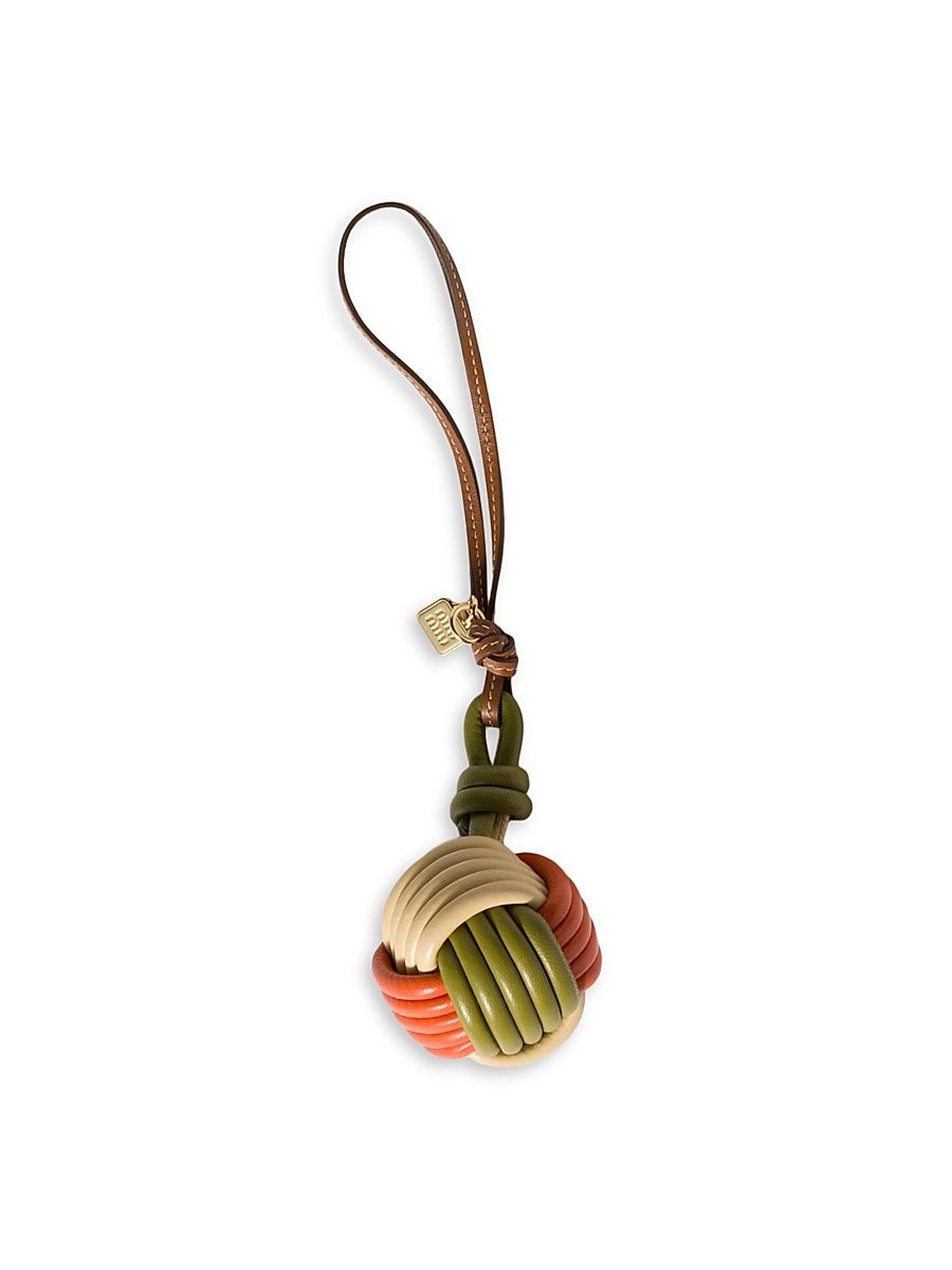 Women's Leather Trick Bag Accessory - Green Multicolor