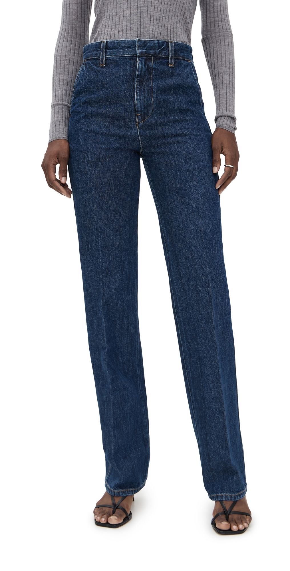 A. L.C. The 323 Trouser Jeans Dark Classic Blue 24