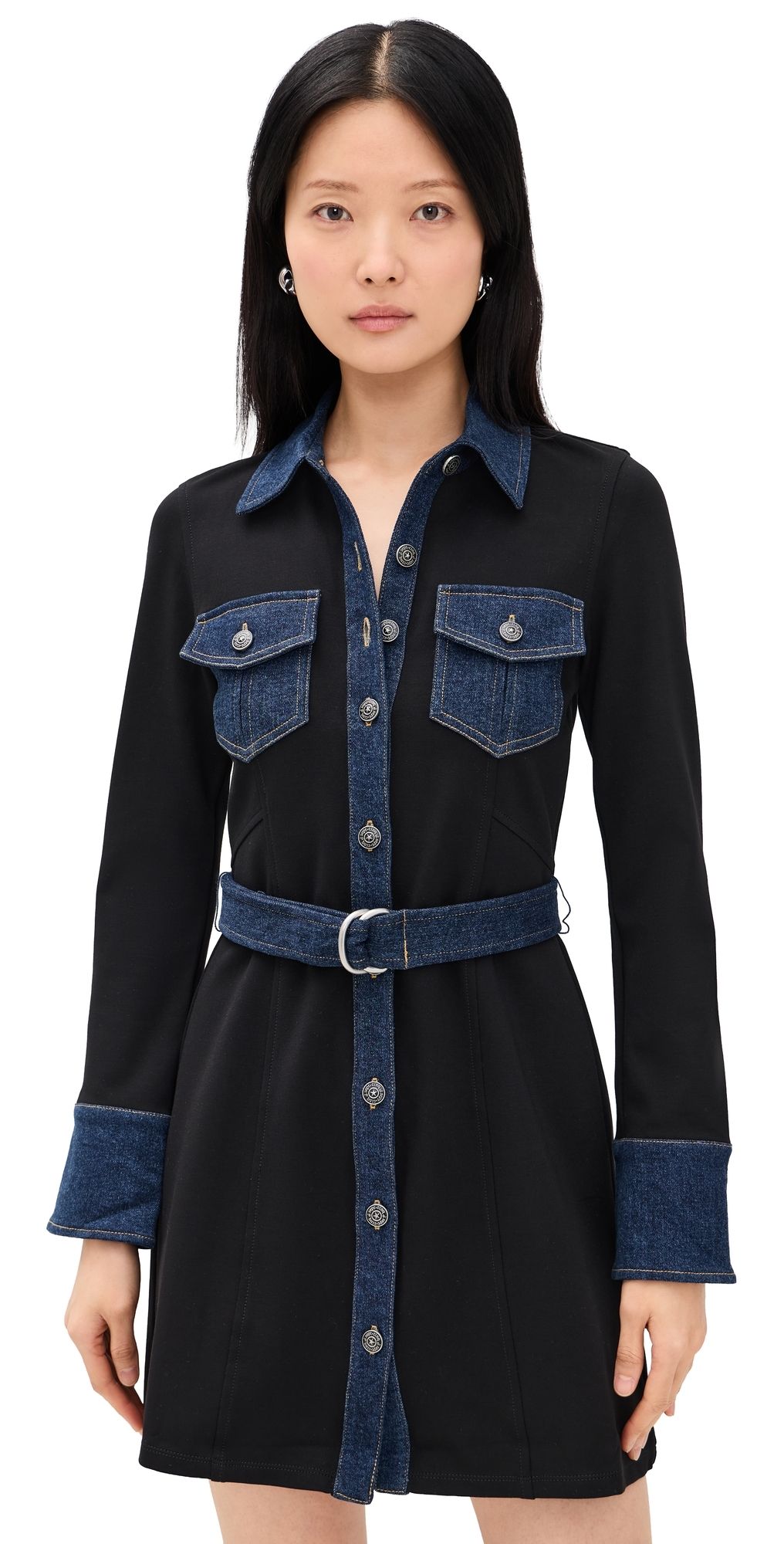 Cinq à Sept Aliza Dress Black/Fontaine 8