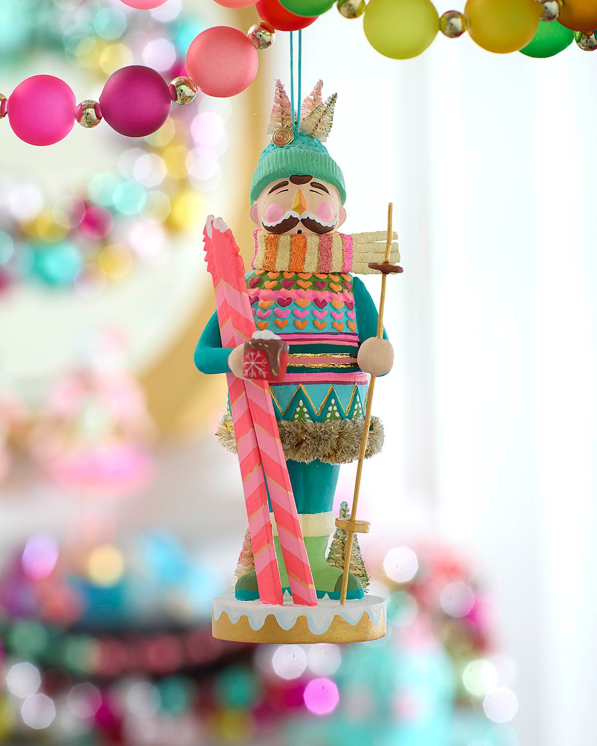 Here We Come a Waffling Bronson Christmas Ornament