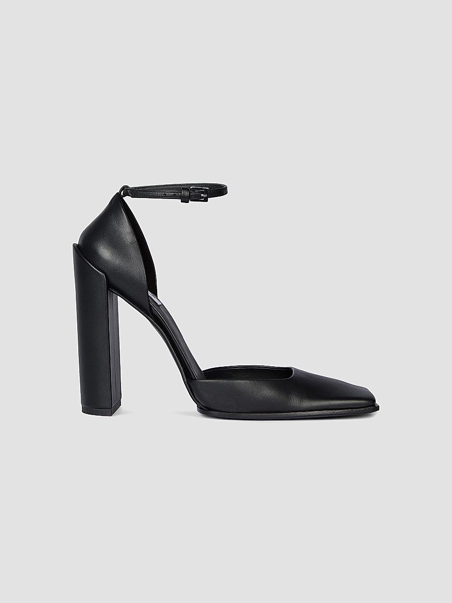 ALAÏA Women's D'orsay 90MM Leather Pumps - Noir - Size 11