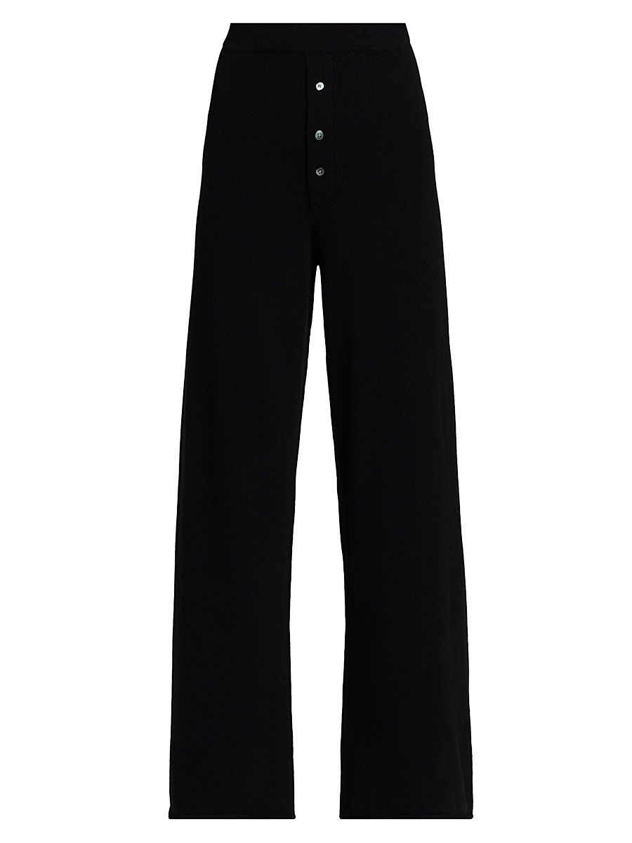 Women's Everywhere Cashmere Pants - Black - Size Large