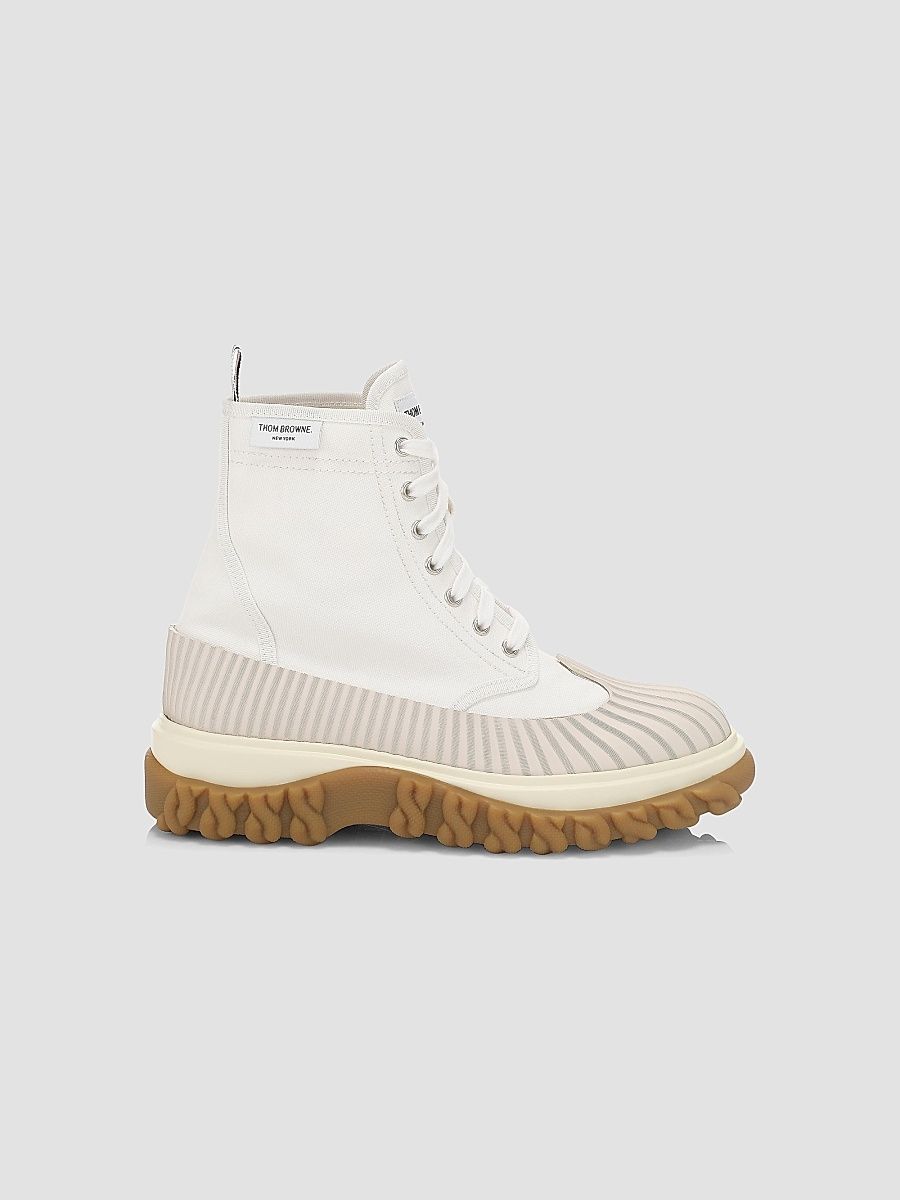 Men's Chelsea Duck Boots - White - Size 10