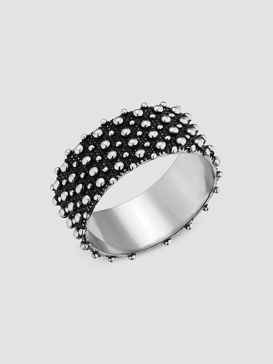Men's My Armor Ring in Sterling Silver - Silver - Size 9