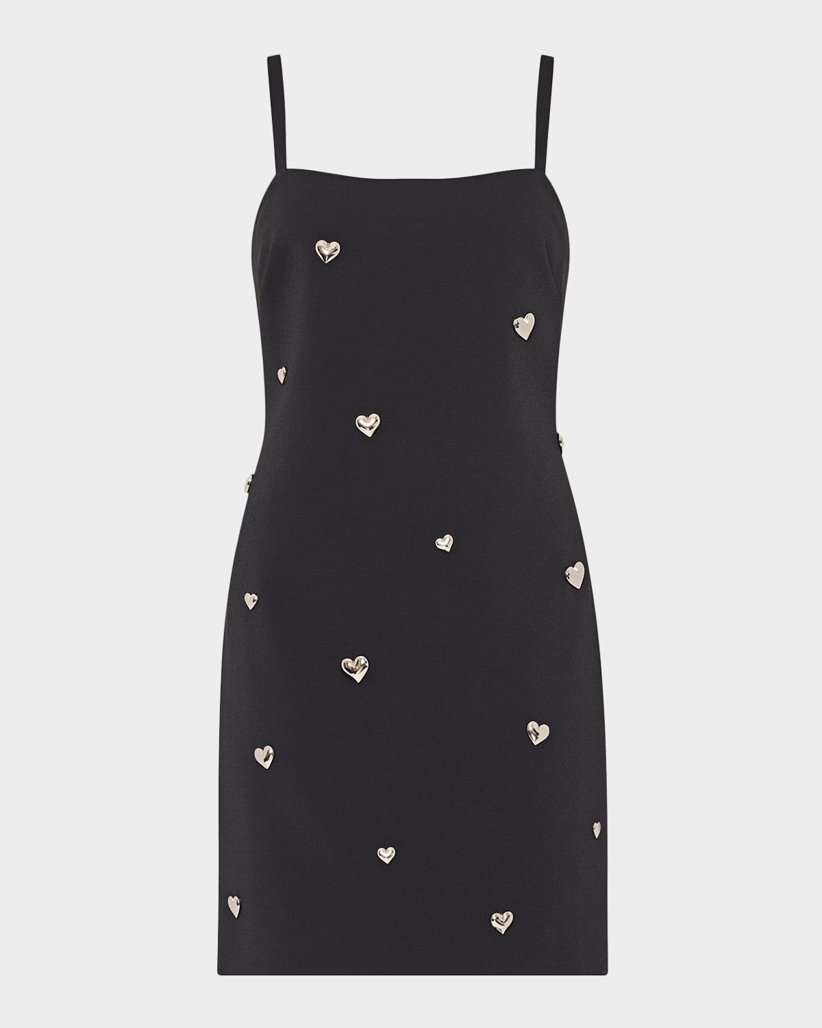 Colette Heart-Embellished Mini Dress
