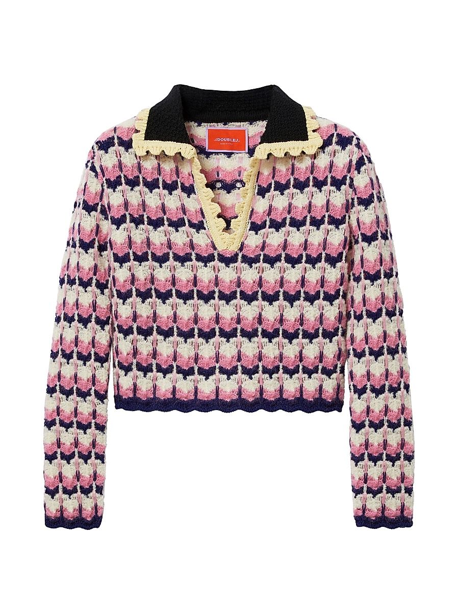 Women's Long Sleeves Picket Polo Shirt - Size XS