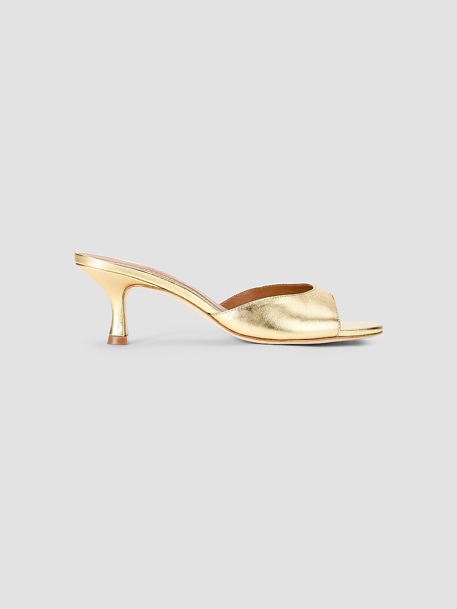 Women's Brigitte 60MM Sandals - Golden - Size 7