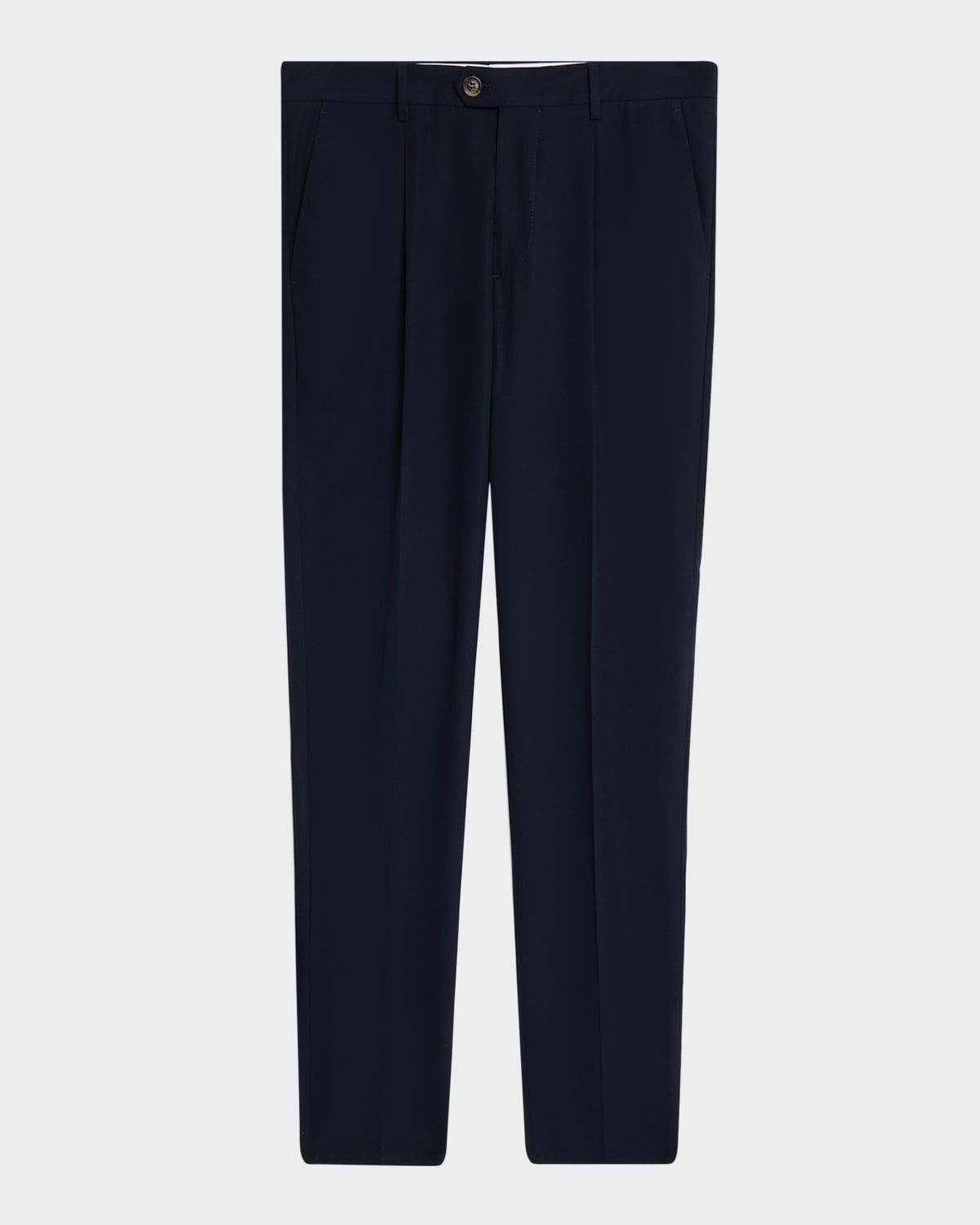 Men & apos;s Cotton Classic-Fit Pleated Pants