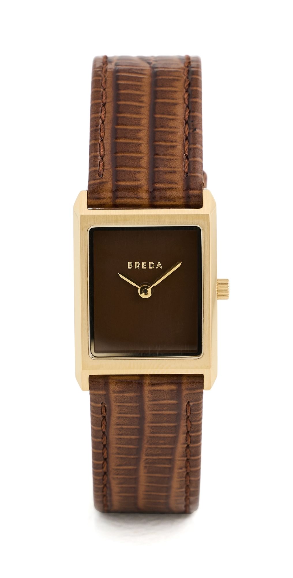 Breda Virgil Watch Gold/Brown One Size