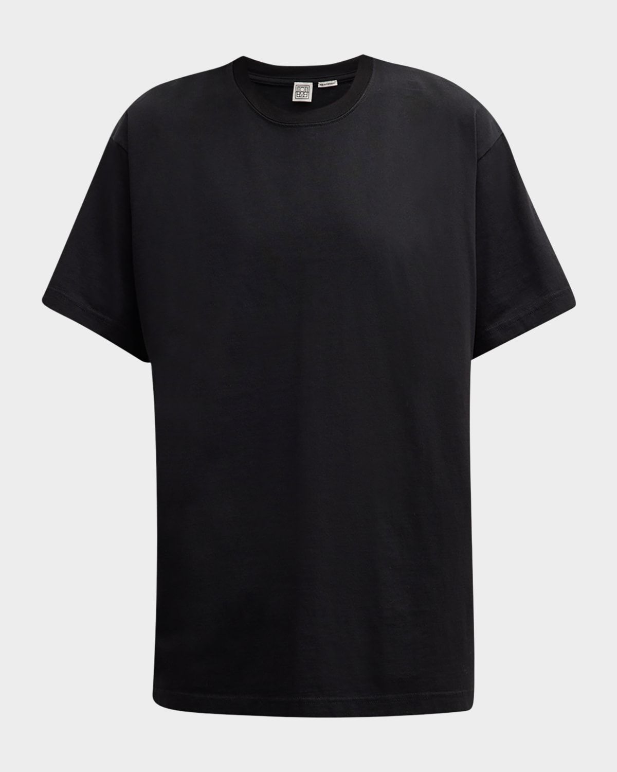 Short-Sleeve Straight Cotton T-Shirt