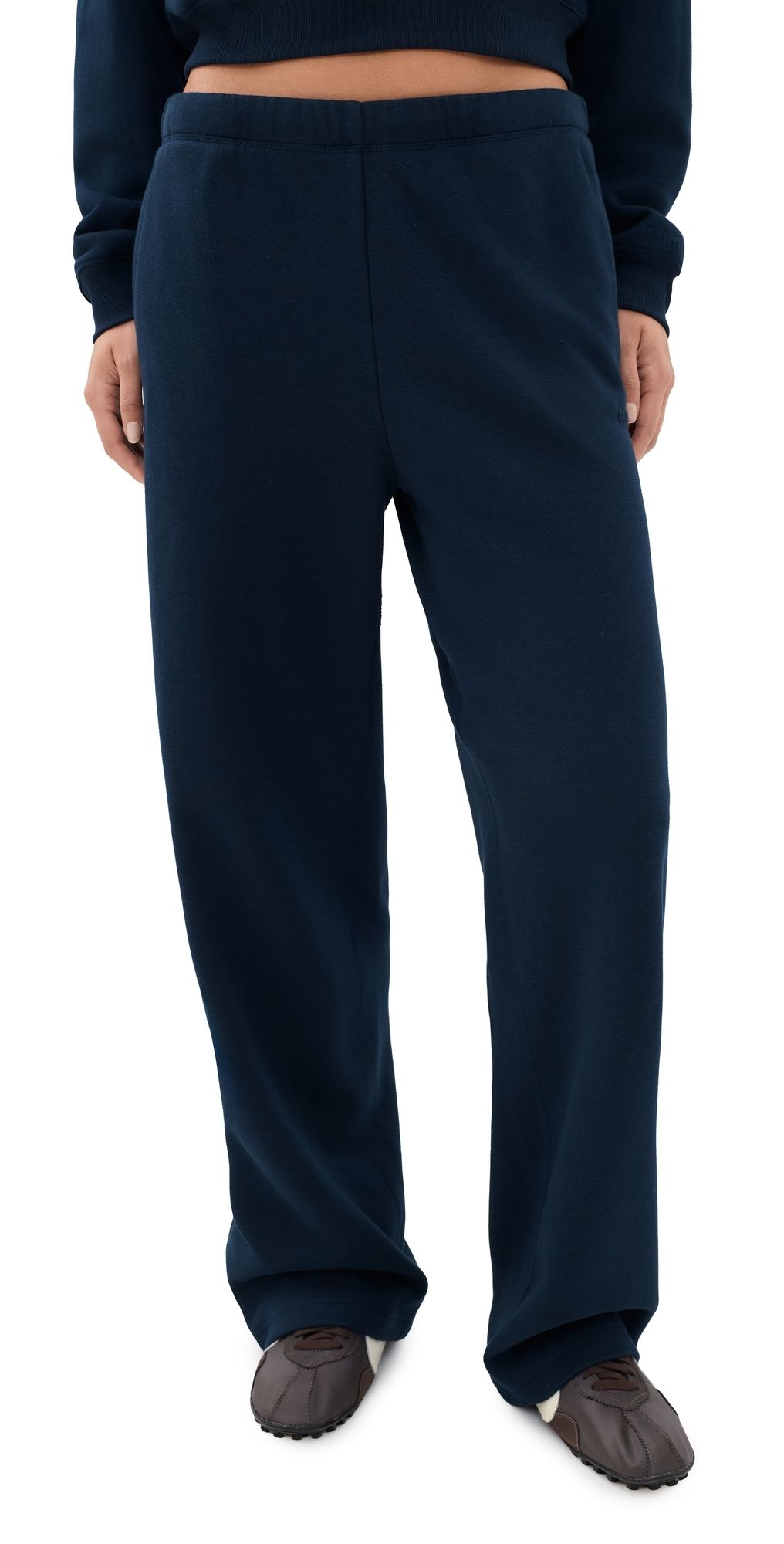 SKIMS Classic Straight Leg Pants Navy S