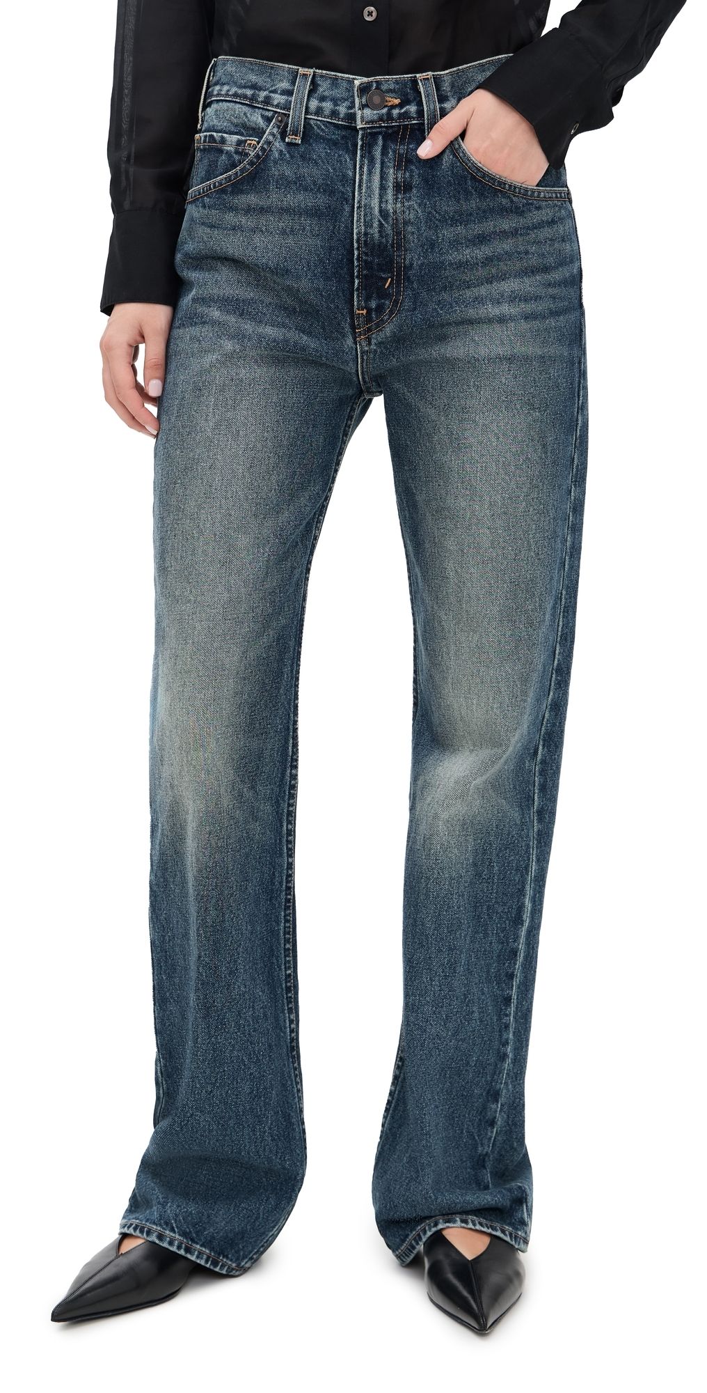 Nili Lotan Mitchell Jeans Simon Wash 31