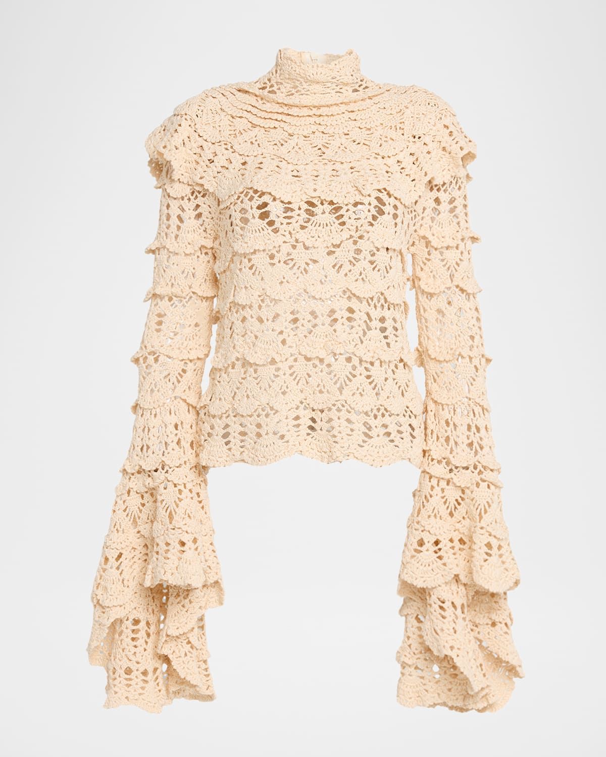 Hypnotic Hand Crochet Sweater