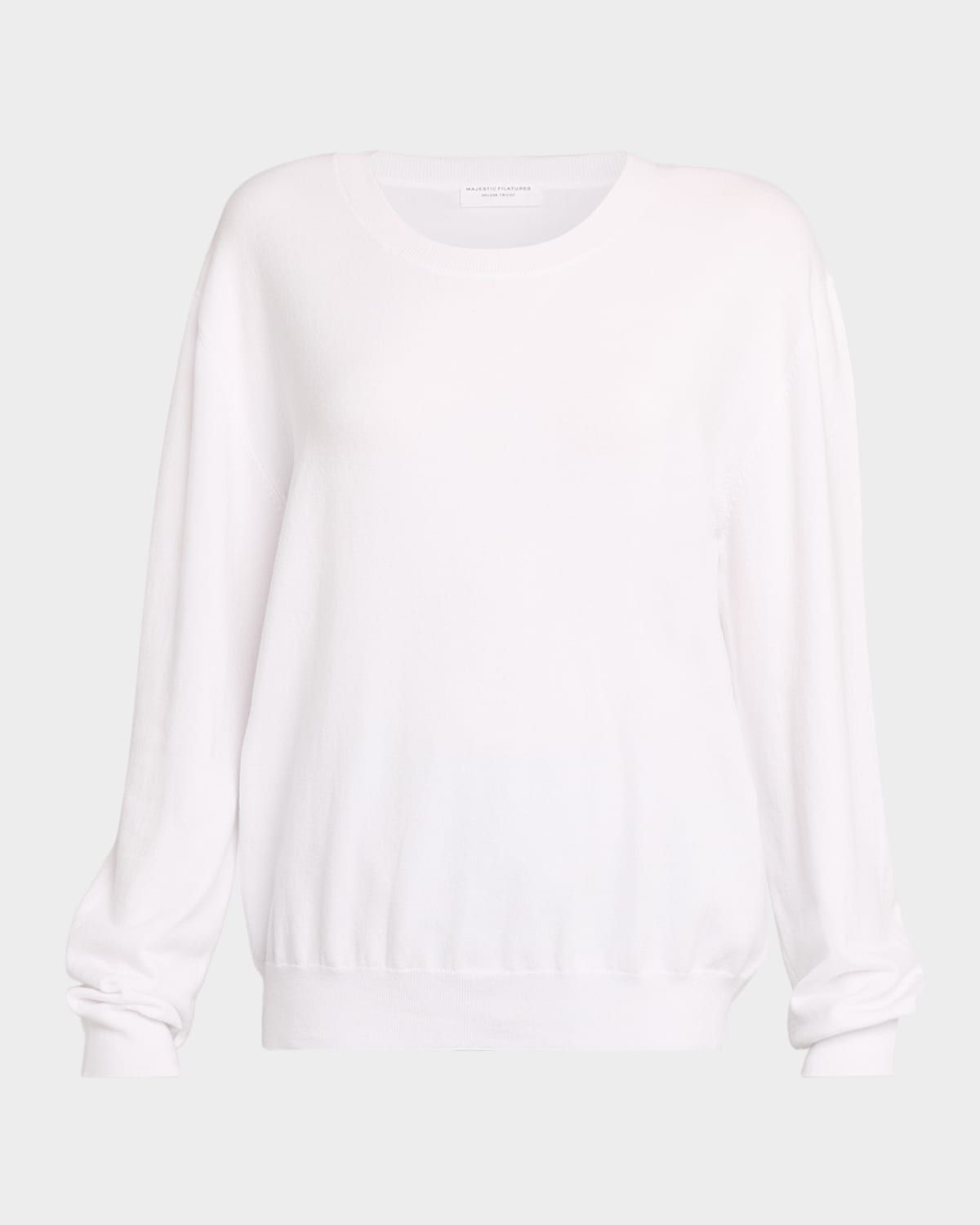 Crewneck Organic Cotton Pullover