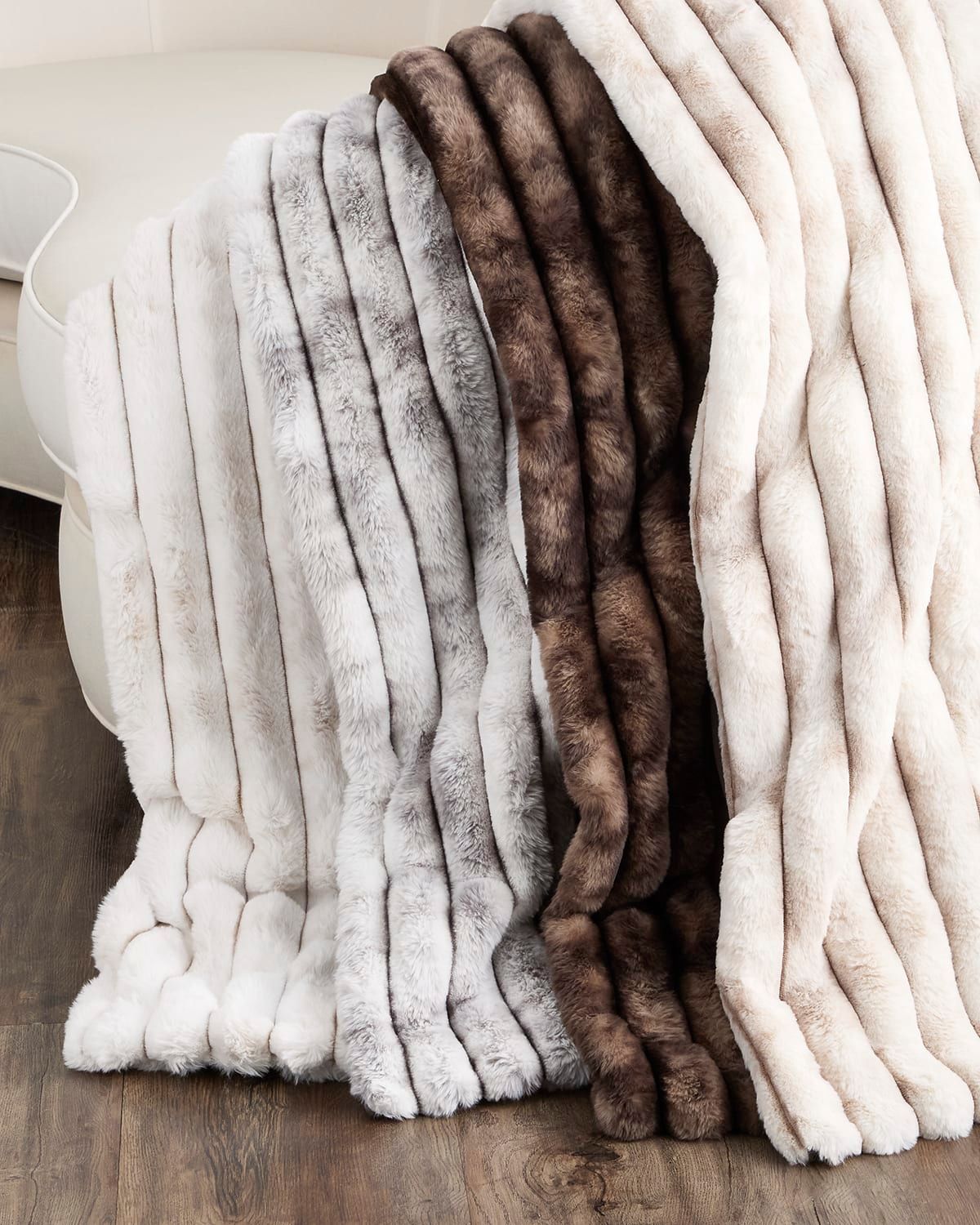 Summit Faux Fur Throw, 55" x 72"