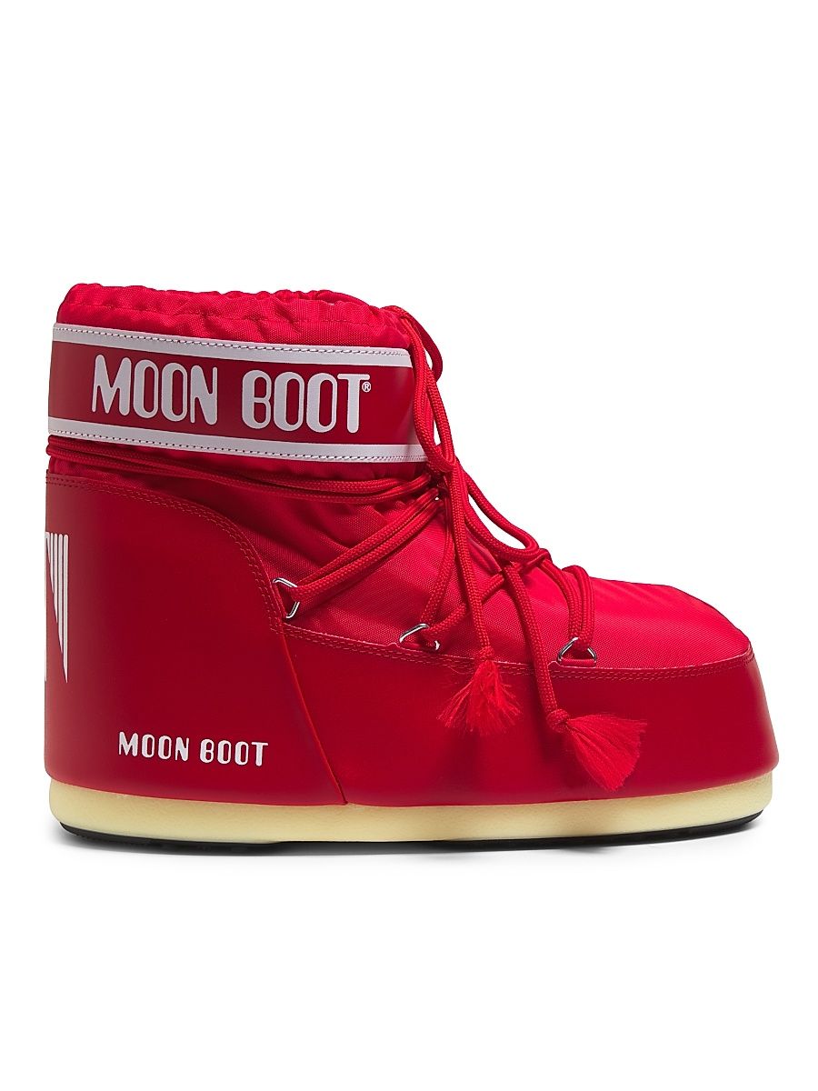 Men's Icon Low Moon Boots - Red - Size 11.5