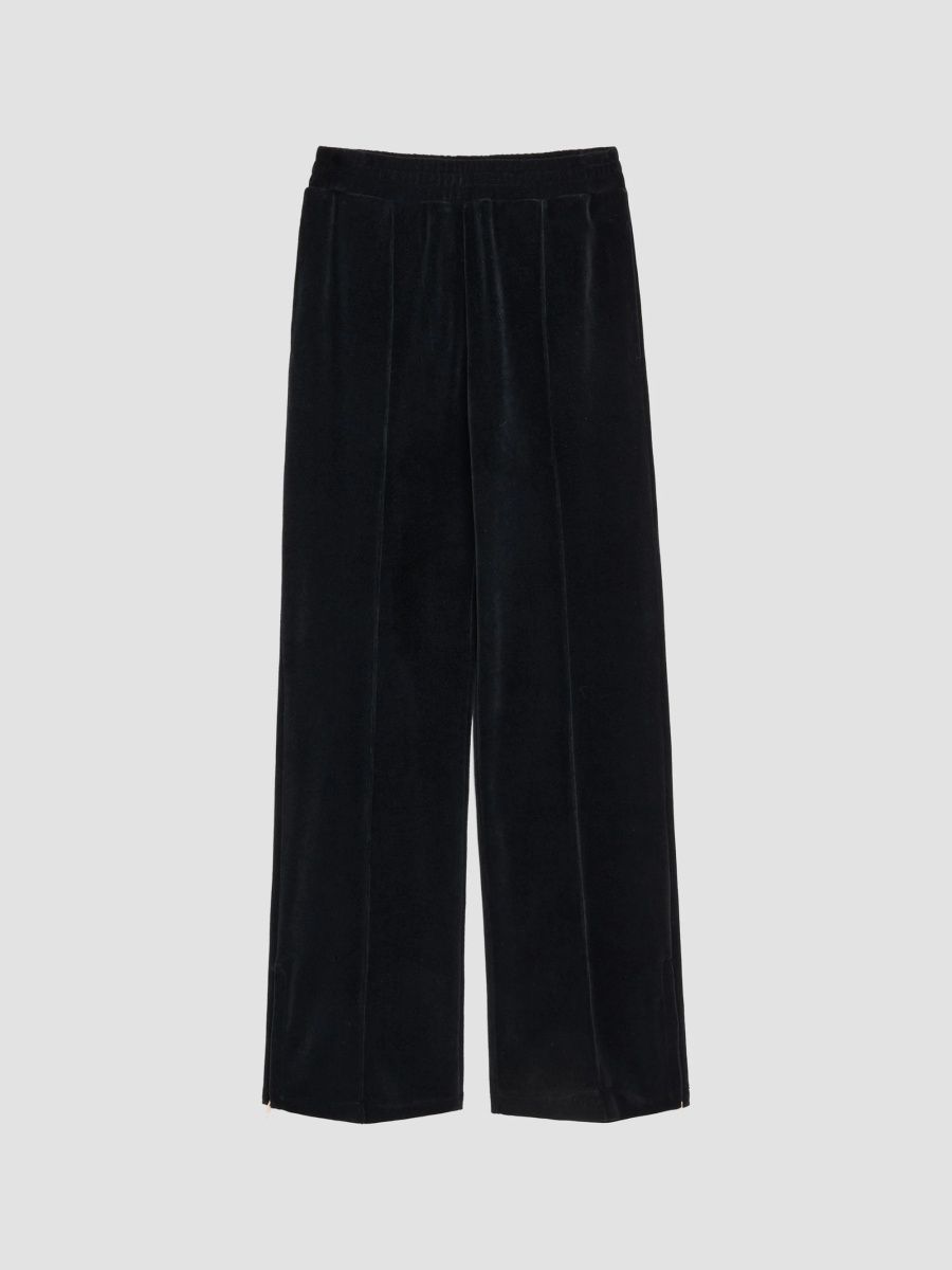 Valentino Women's Jersey Pants - Black - Size Large