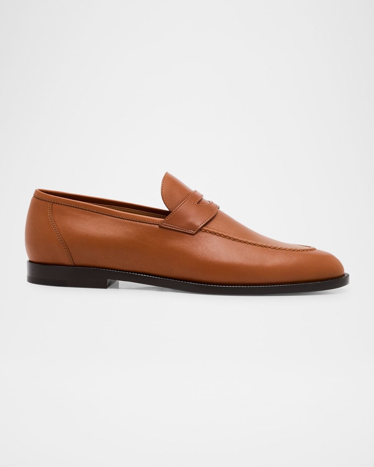 Sergio Leather Penny Loafers