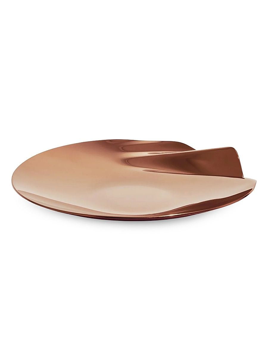 Serenity Stainless Steel Platter - Rose Gold