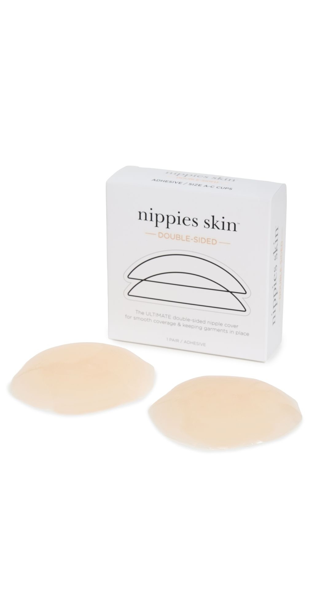 Bristols 6 Nippies Skin Double Sided Adhesive Creme 1