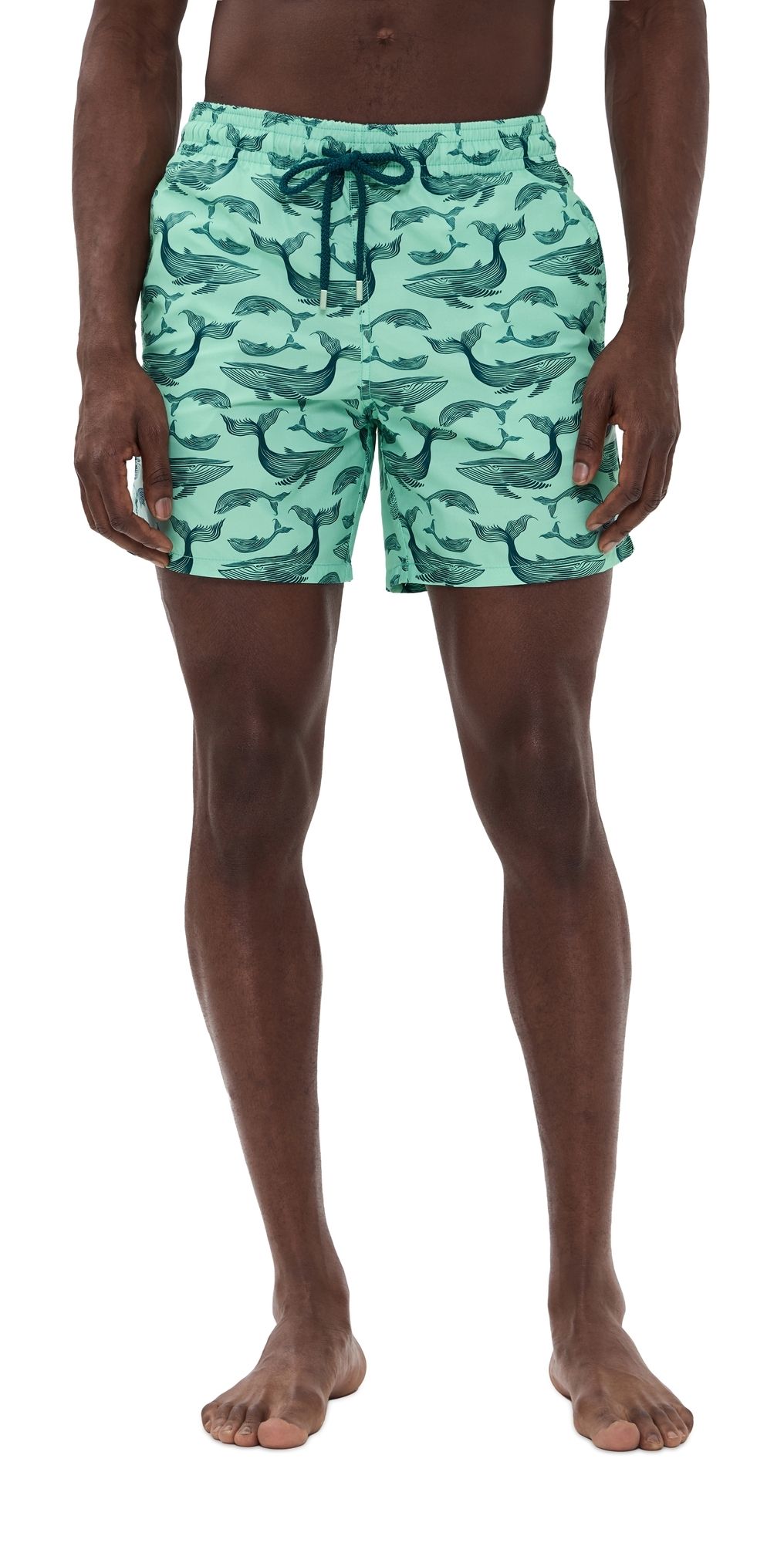 Vilebrequin Moorea Swim Trunks 6 Bluestn Combo M