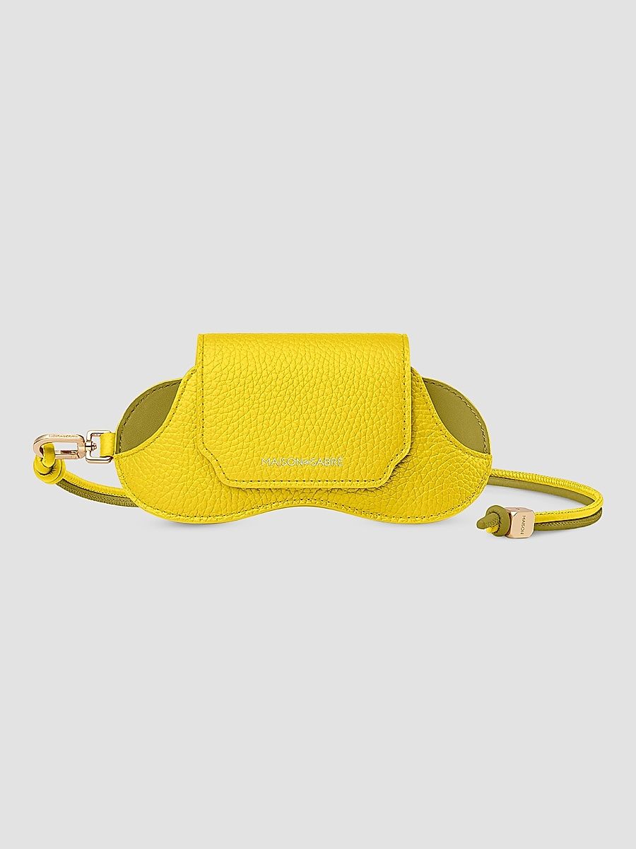 Women's Leather Sunglasses Sling Case - Daisy Martini