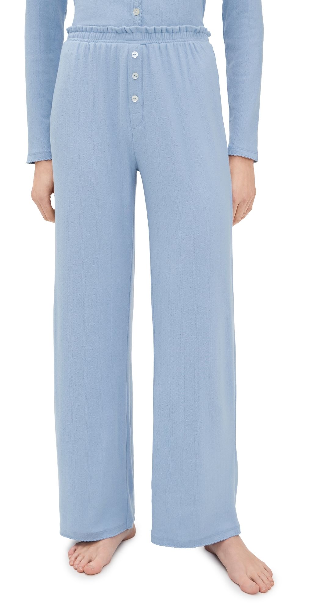 PJ Salvage Pajama Pants Blue Dream S