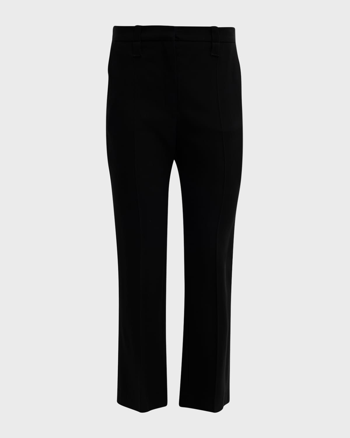 Slim-Leg Crop Suiting Pants