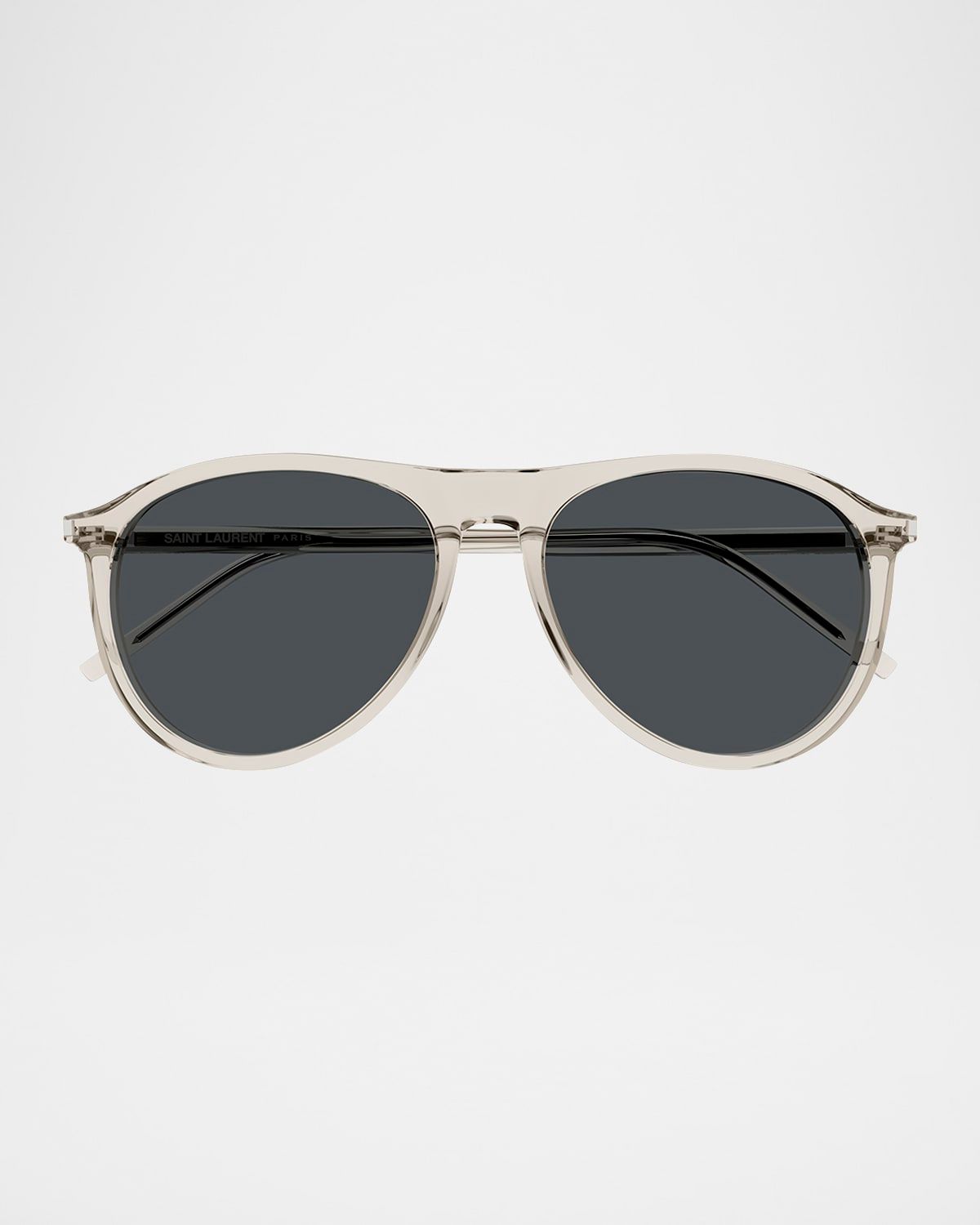 Men & apos;s Sl 667 Acetate Oval Sunglasses