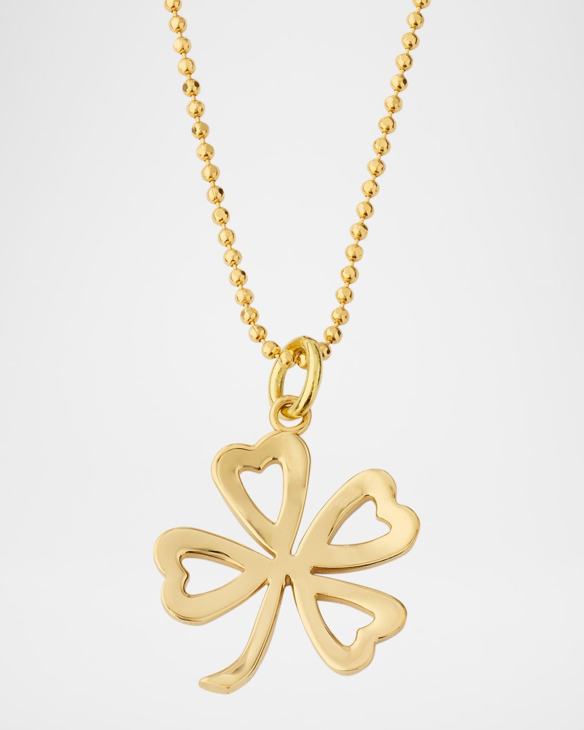 Open Clover Pendant Necklace