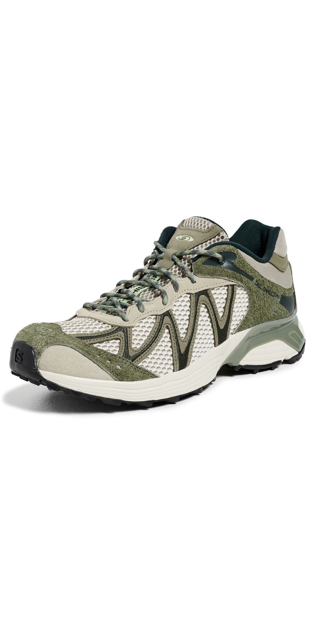 Salomon XT-Whisper Embroidery Sneakers Green/Eucalyptus/Butterfly 7