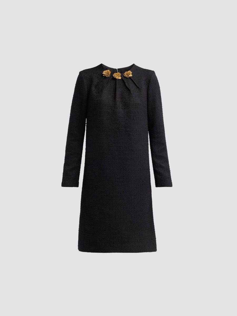Teri Jon by Rickie Freeman Women's Embellished Cocktail Dress - Black - Size 18