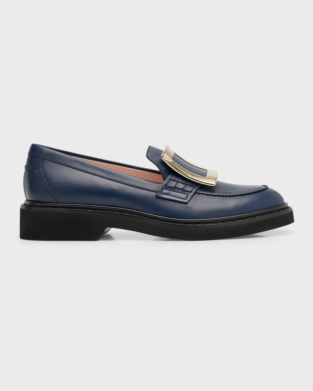 25mm Viv Rangers Buckle Leather Loafers