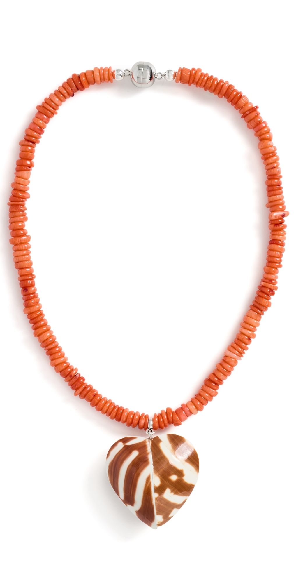 Julietta Tigre Necklace Red/Brown One Size