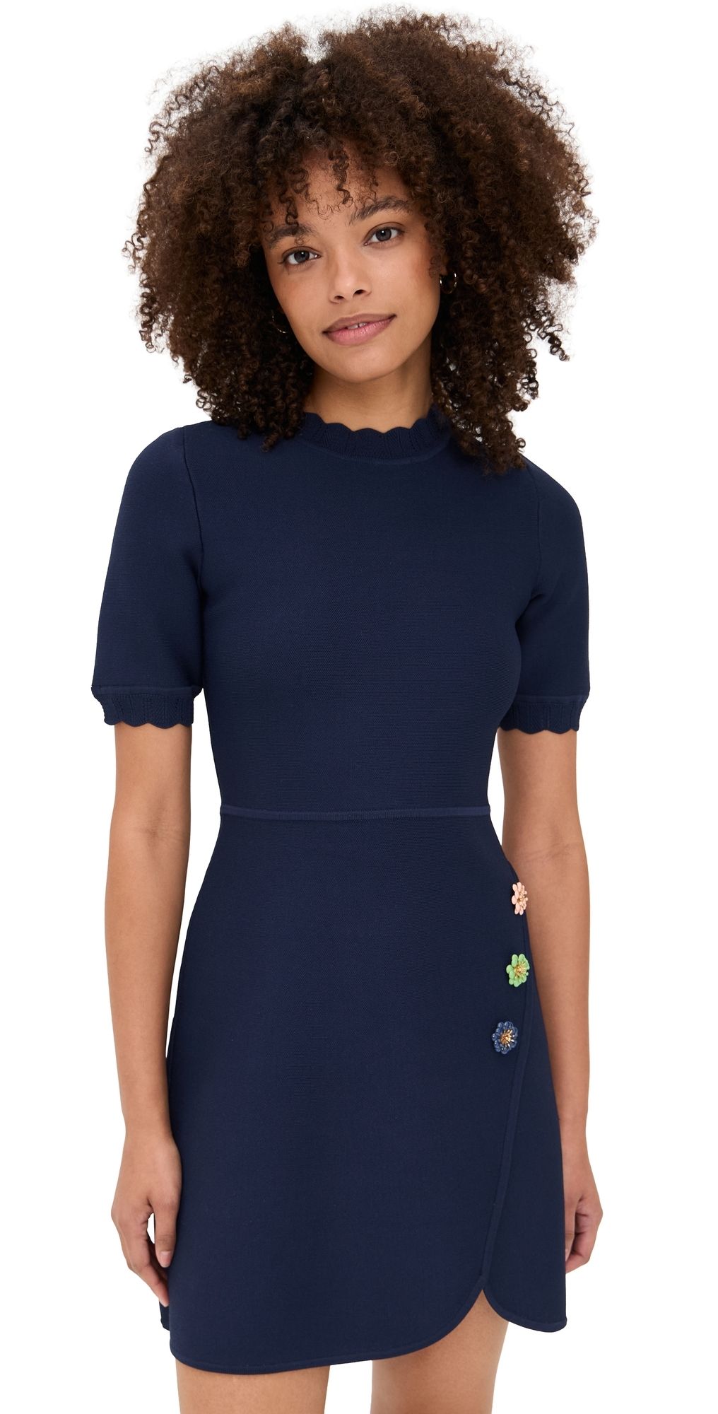 Shoshanna Celeste Dress Navy XS