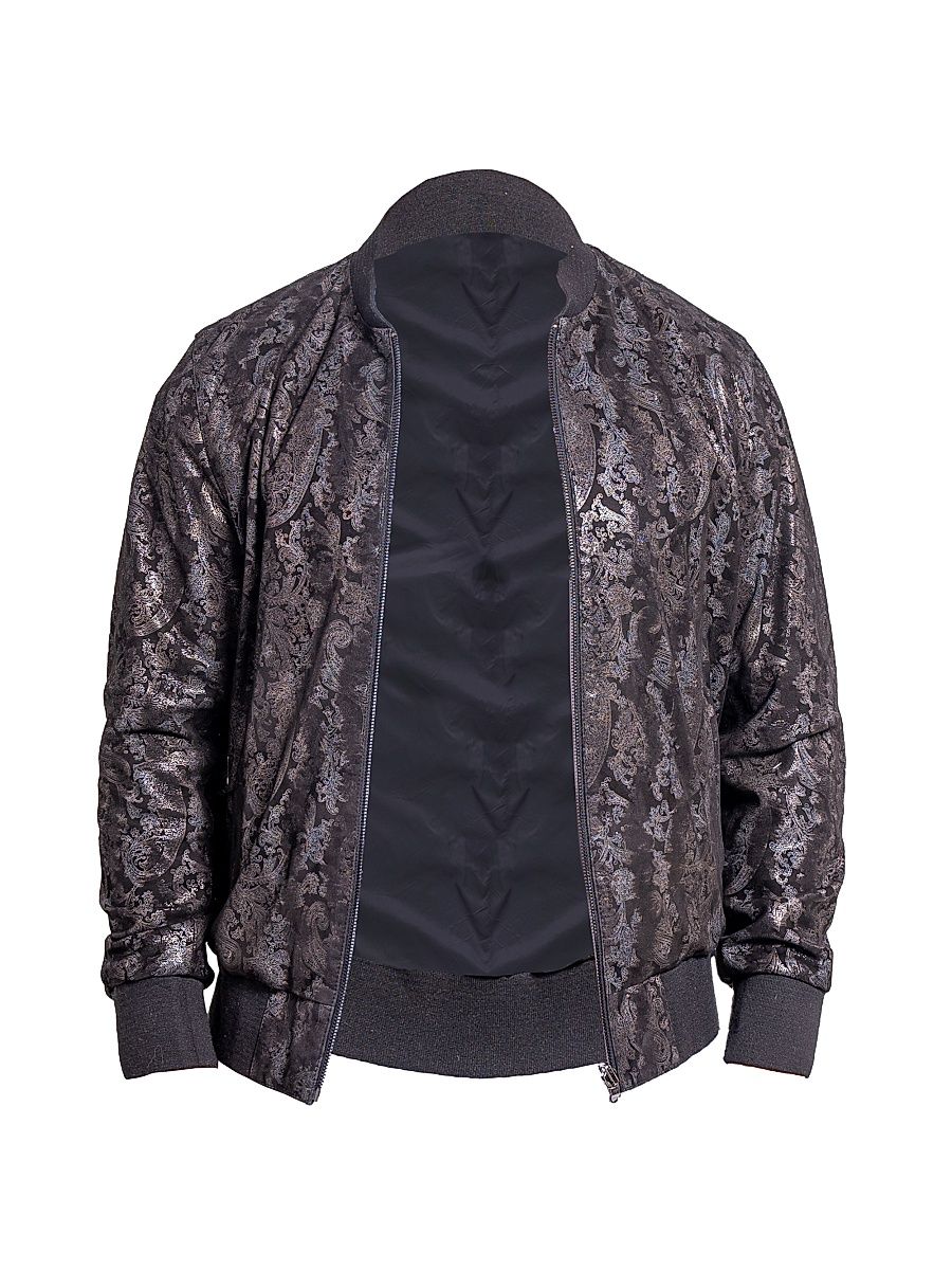Men's Ascension Leather Jacket - Black - Size XXXL