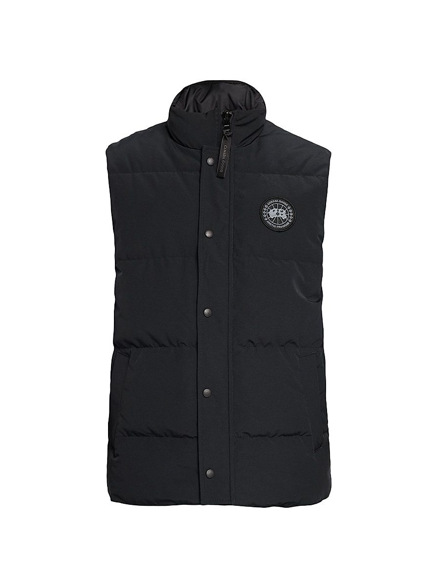 Men's Black Label Garson Vest - Black - Size Small