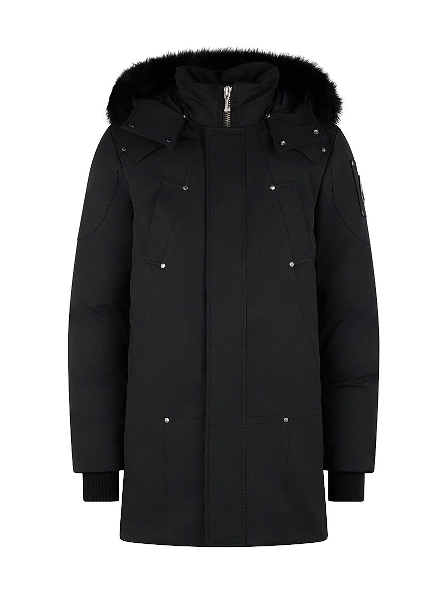 Men's Originals Stirling Parka - Black - Size Large