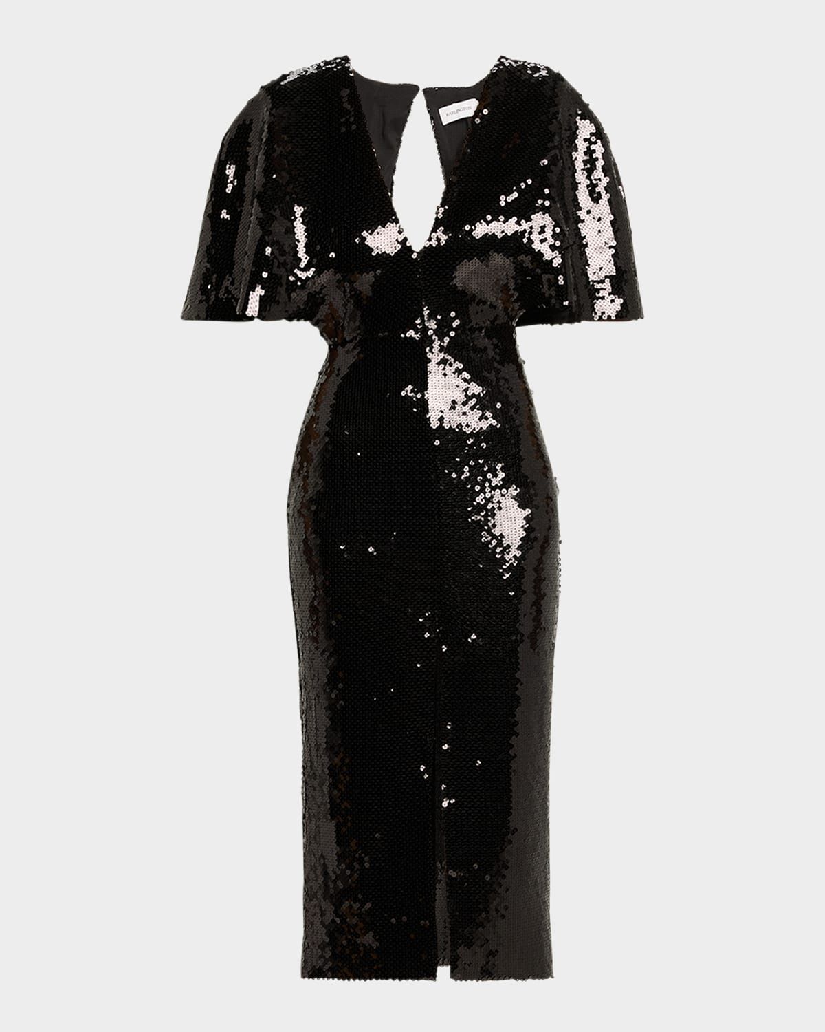 Ermara Sequined Midi Dress