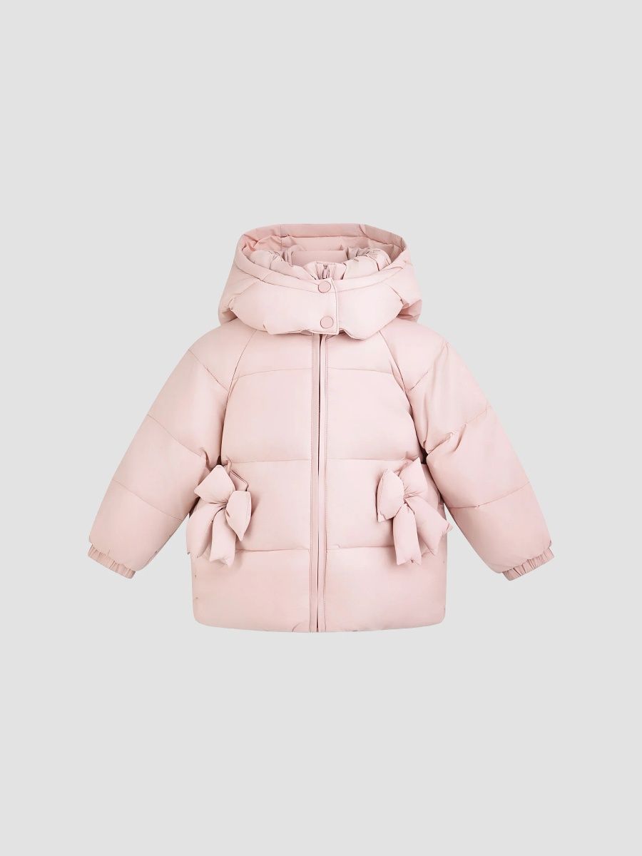 Mimi Tutu Girl's Little Girl's and Girl's Bow Puffer Jacket - Pink - Size 8