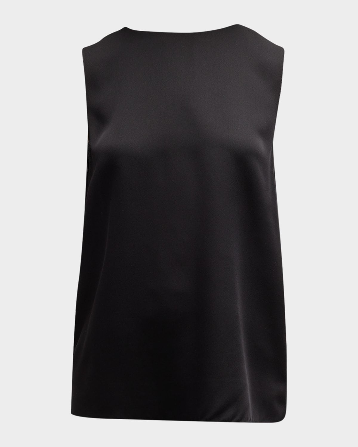 Silk Straight Shell Top