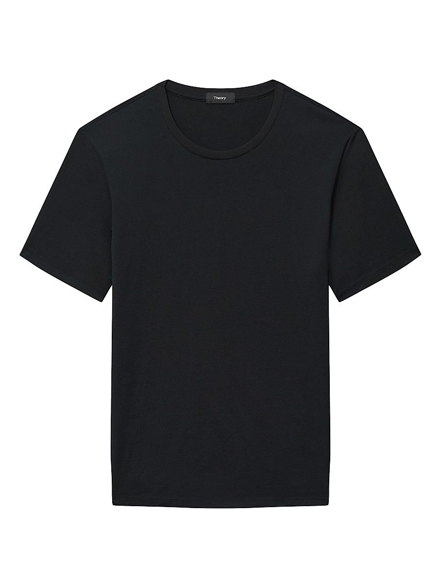 Men's Precise Cotton T-Shirt - Black - Size XL