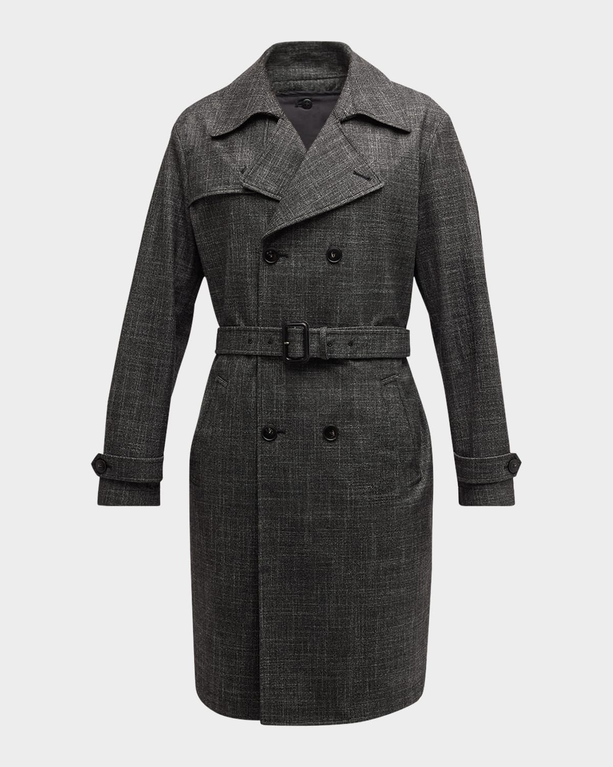 Men & apos;s 90th Anniversary Melange Trench Coat