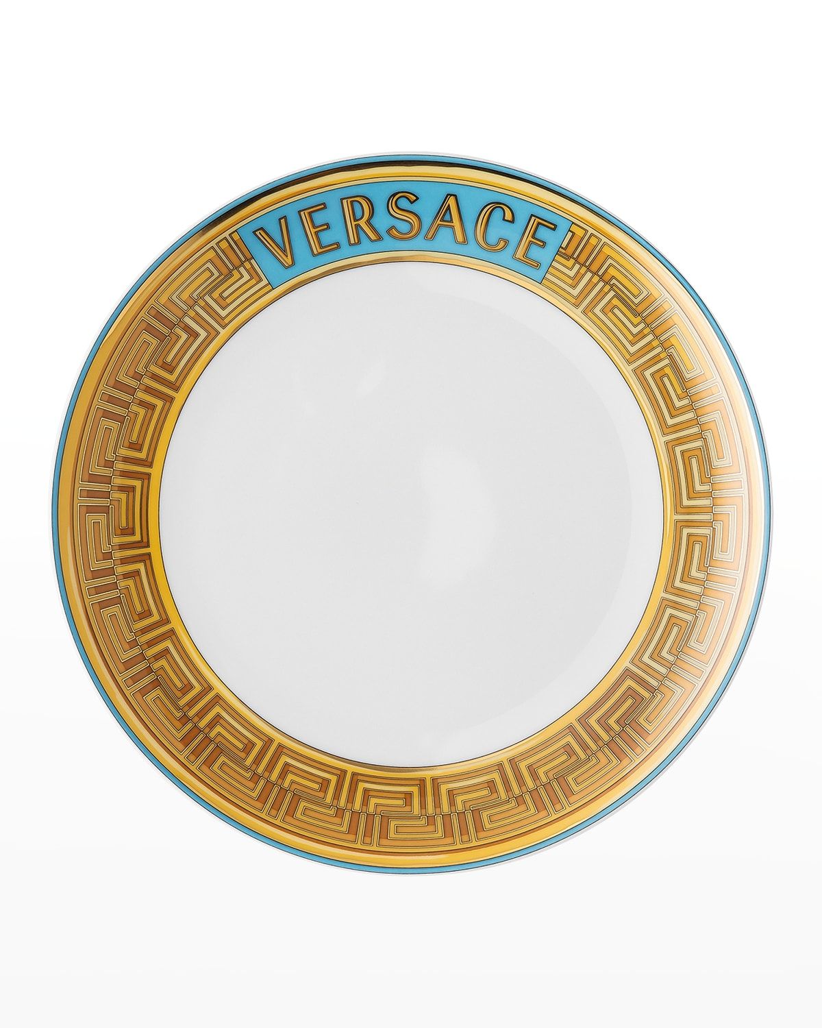 Medusa Amplified Blue Coin Salad Plate