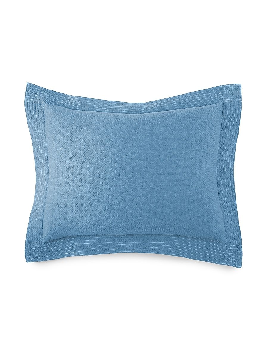 Alyssa Matelassé Sham - Chambray - Size King