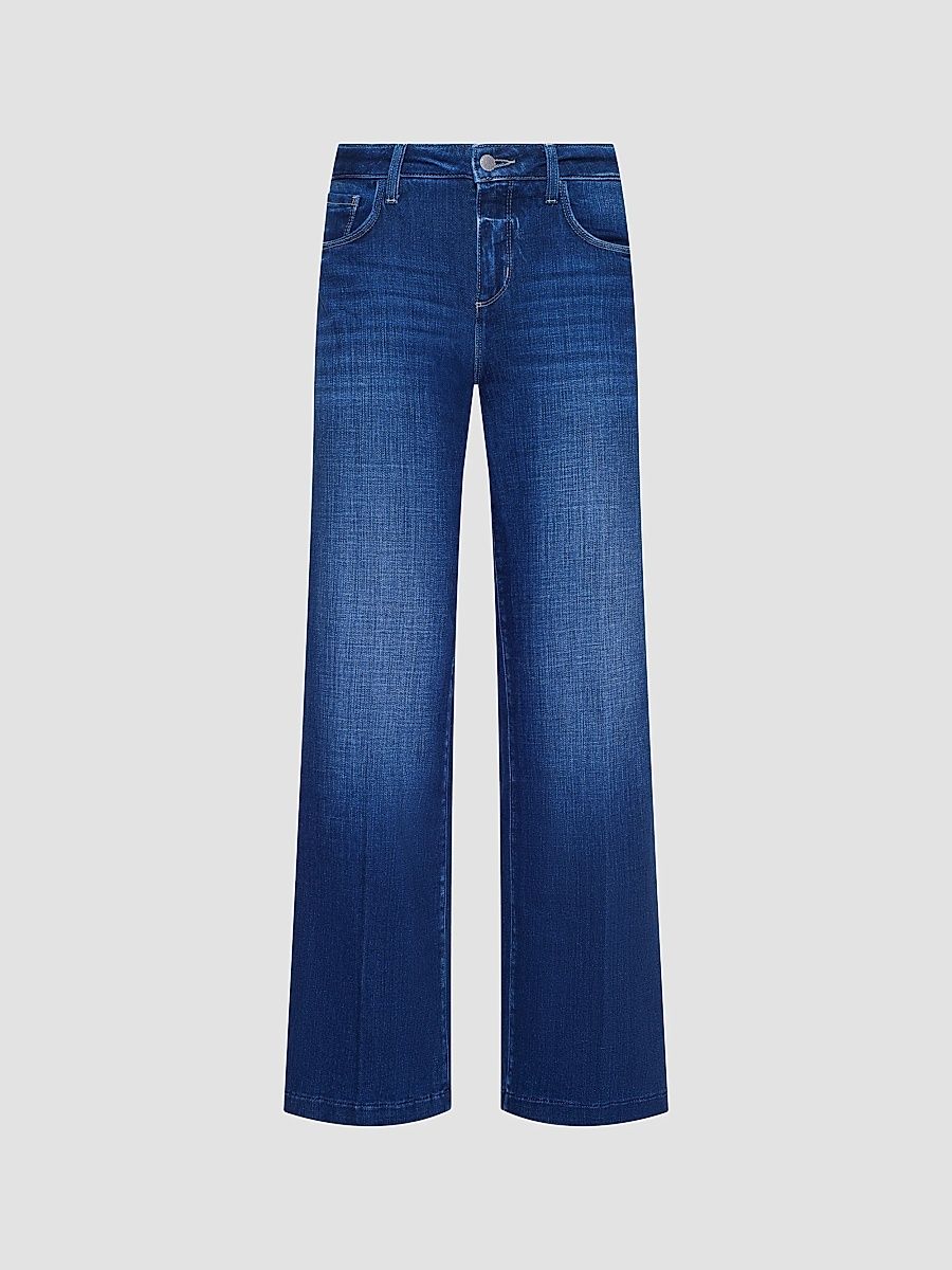 Women's Scottie High-Rise Wide-Leg Jeans - Marvista - Size 24