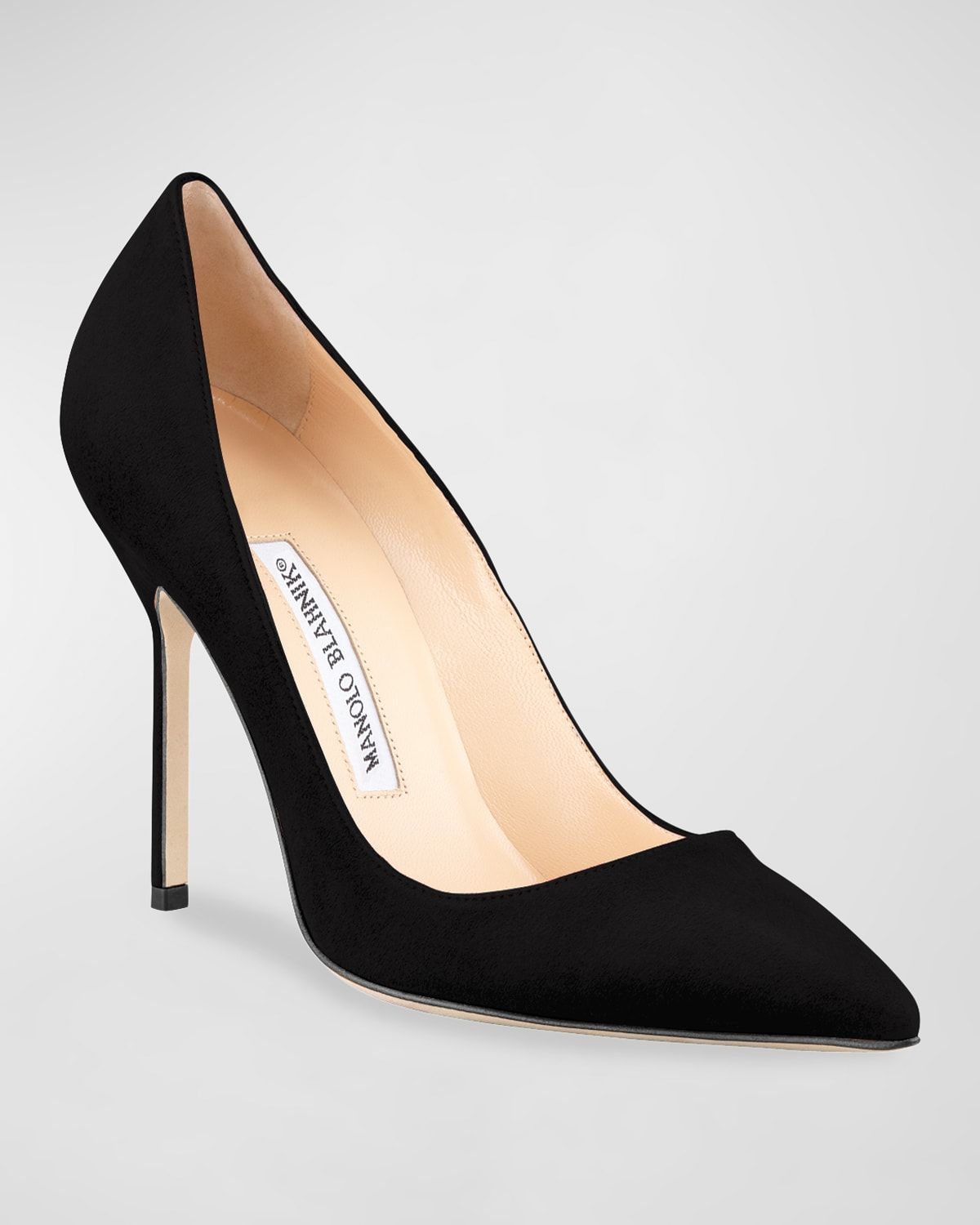 BB 105mm Suede Pumps