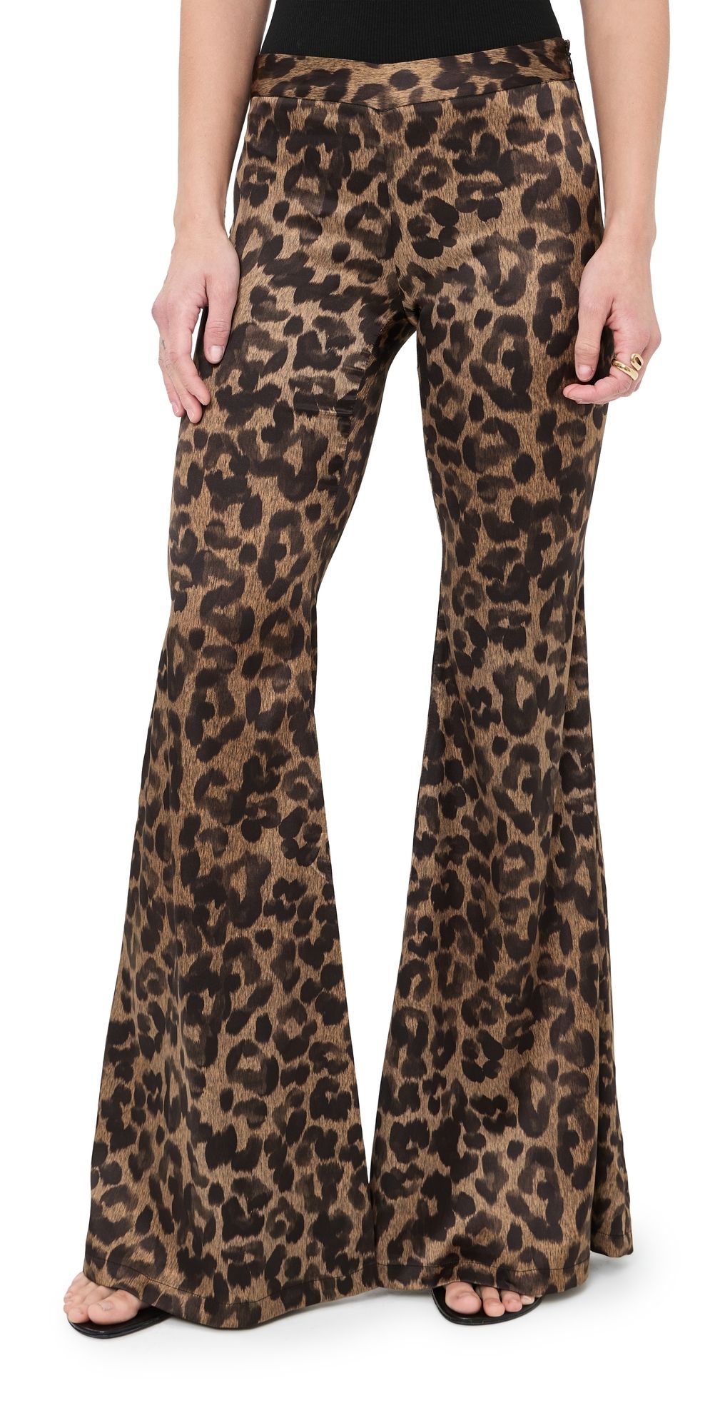 FRANÇOISE Zaoua Pants Leo Leopard 36
